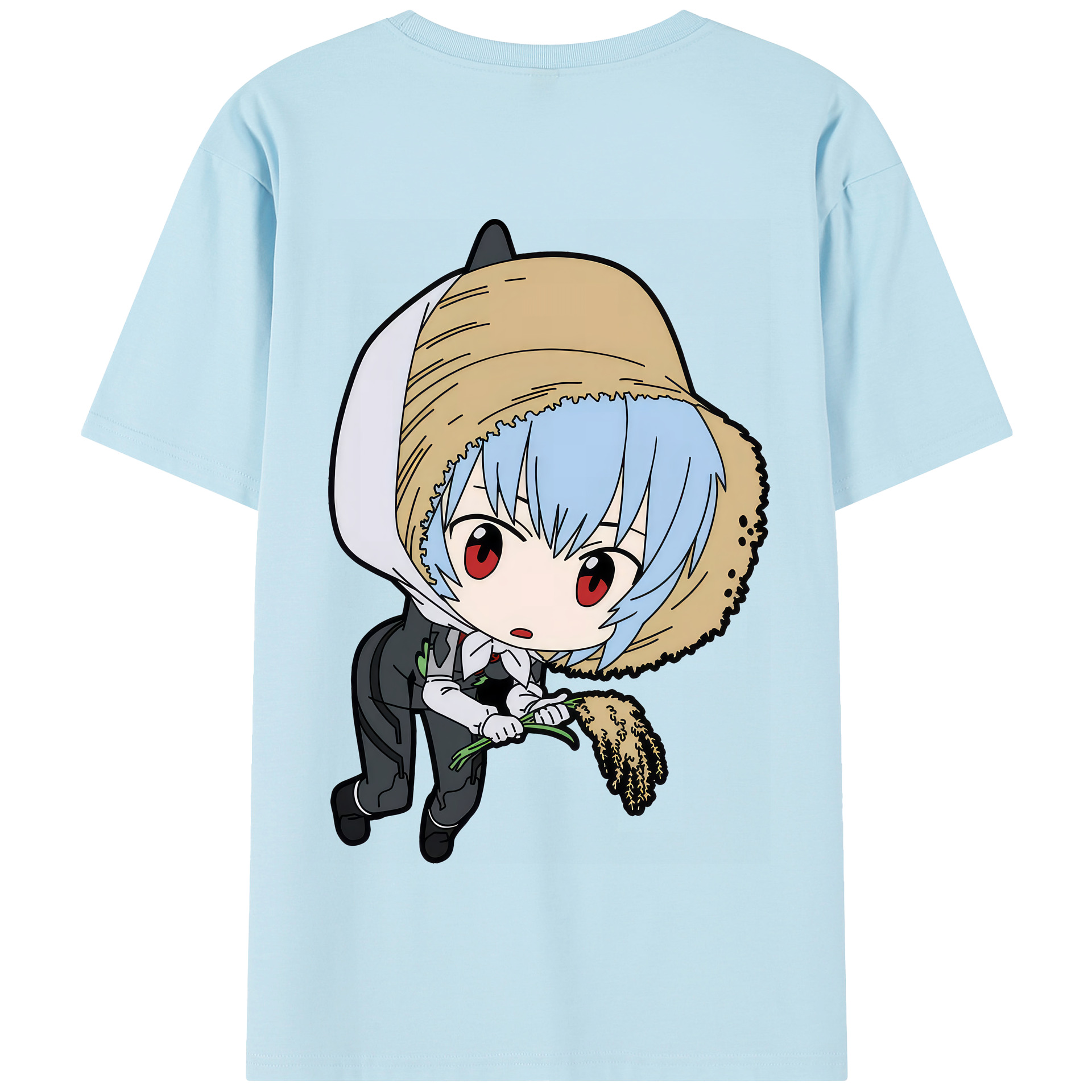 （画像用） EVA 新世紀エヴァンゲリオン 綿100％半袖Tシャツ（背面プリント）